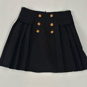 Black skirt with shorts